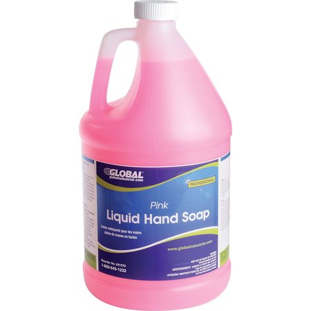 Global Industrial Liquid Pink, 4 PK 641370